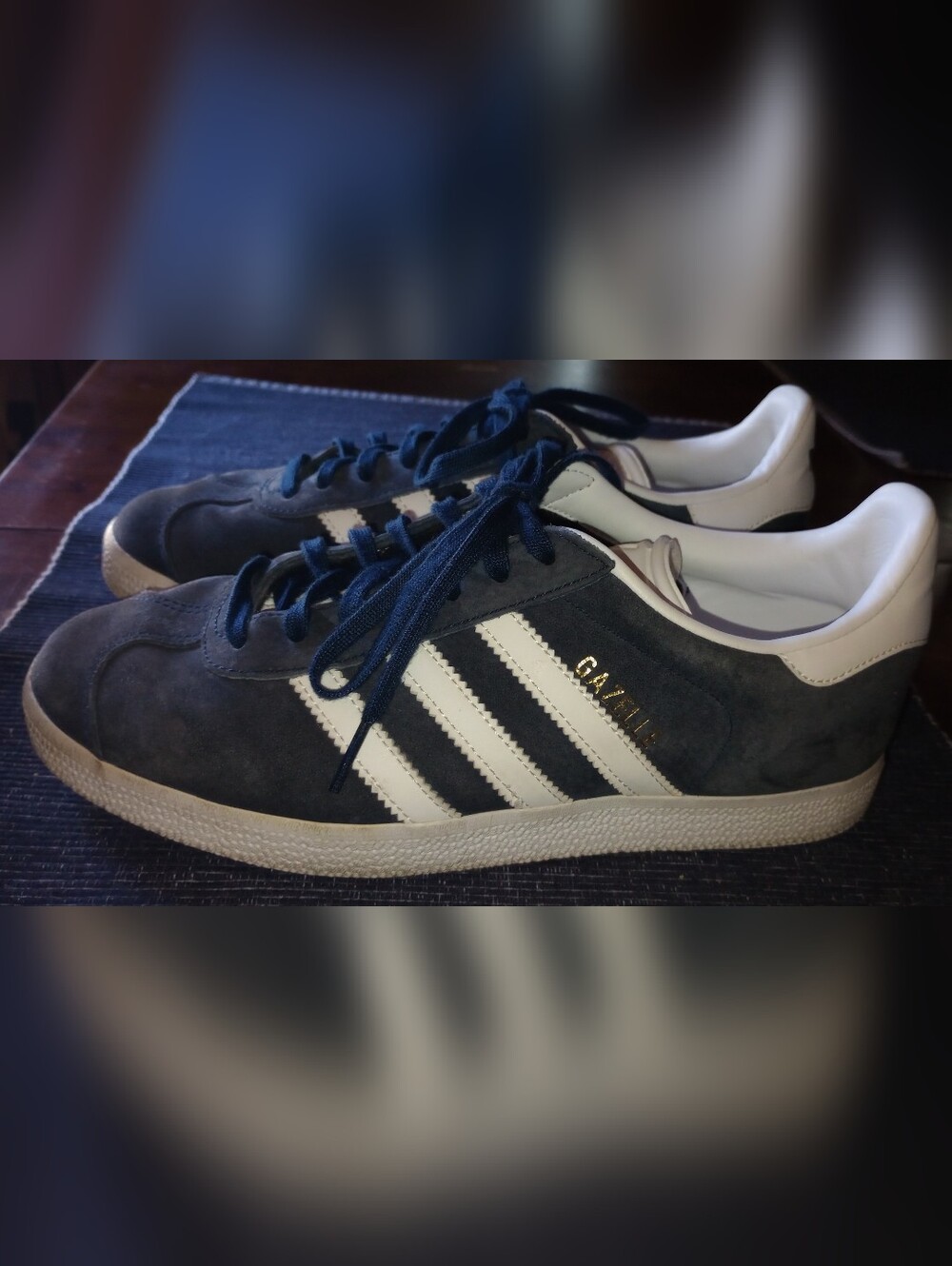 Adidas Blue Suede Gazelle | Women's Size 6.5 |